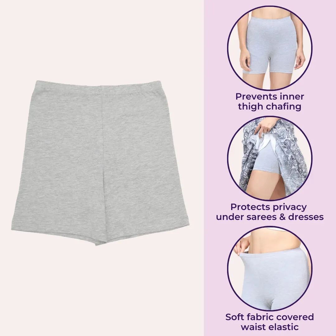 Comfy Undershorts For Elderly | Anti-Chafe | Protects Privacy | Pack Of 3