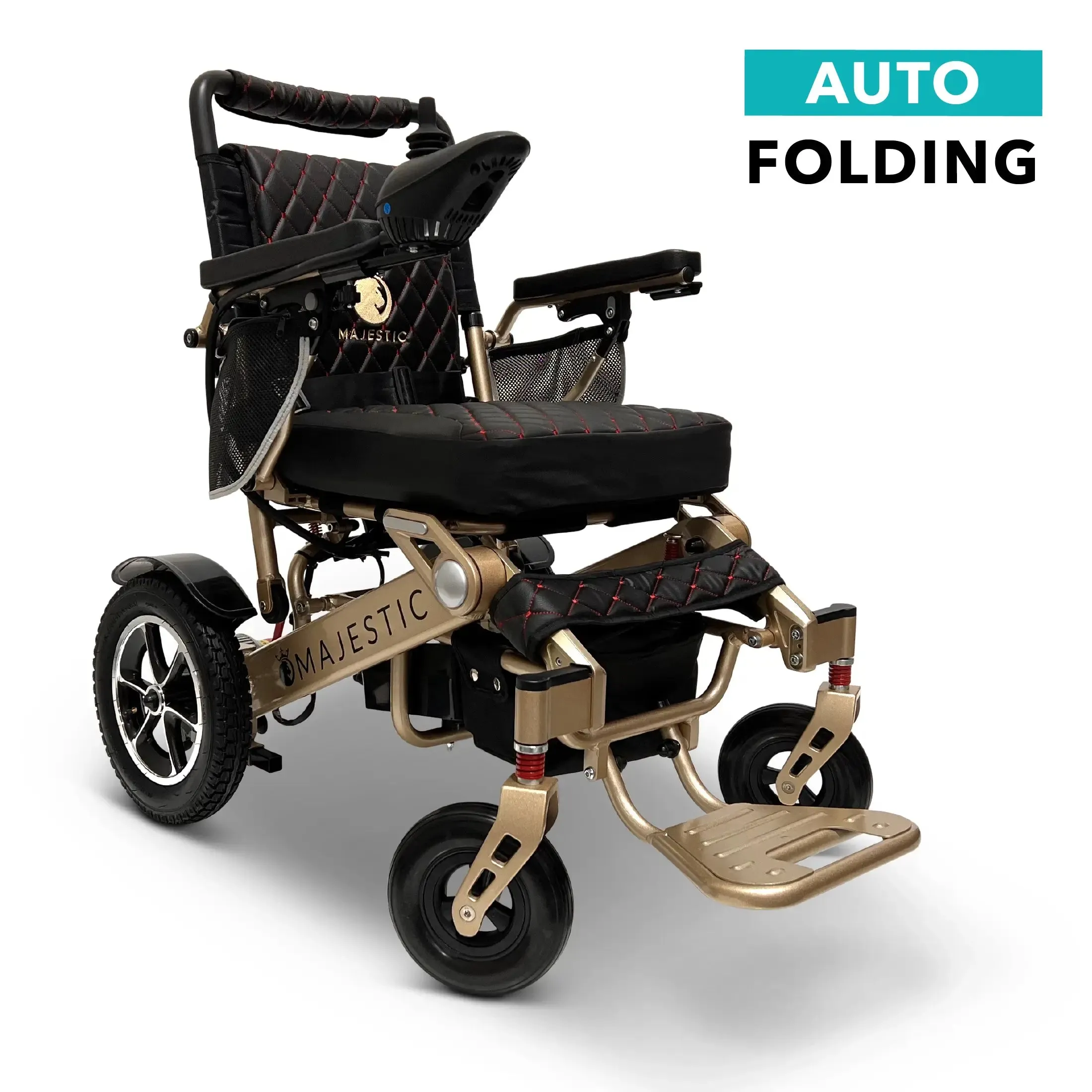 ComfyGO MAJESTIC IQ-7000 Auto Folding Remote Controlled Electric Wheelchair