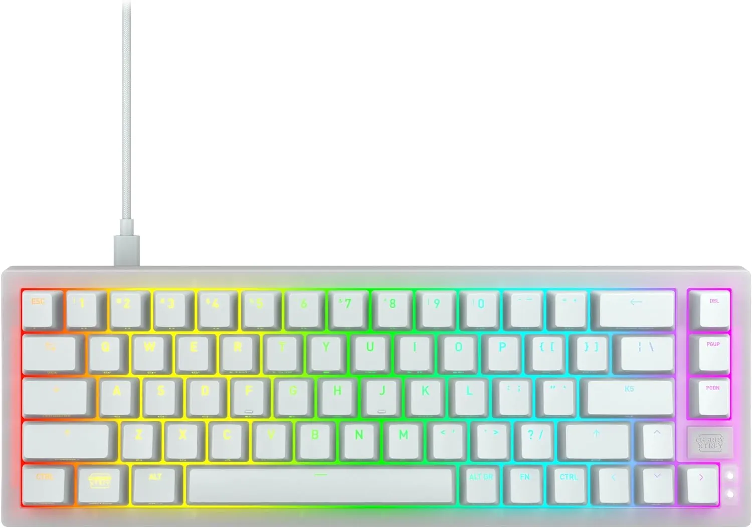 Compact Mechanical Gaming Keyboard 65% Hot-Swappable