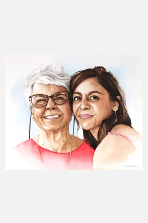 Complete Custom Watercolor Painting