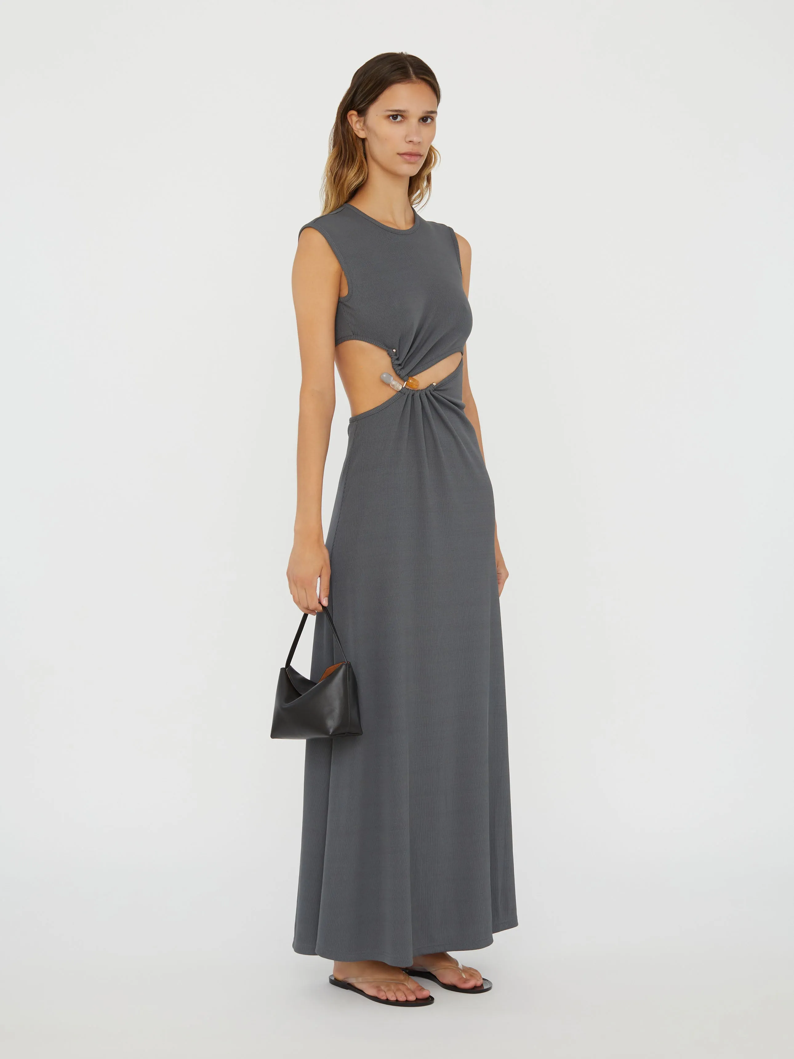 Concave Stone Tank Dress
