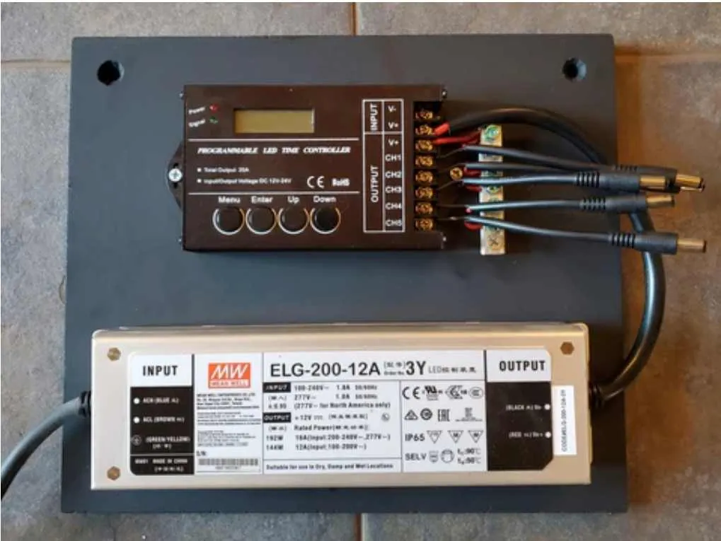 Controller/Driver combo, Meanwell ELG200