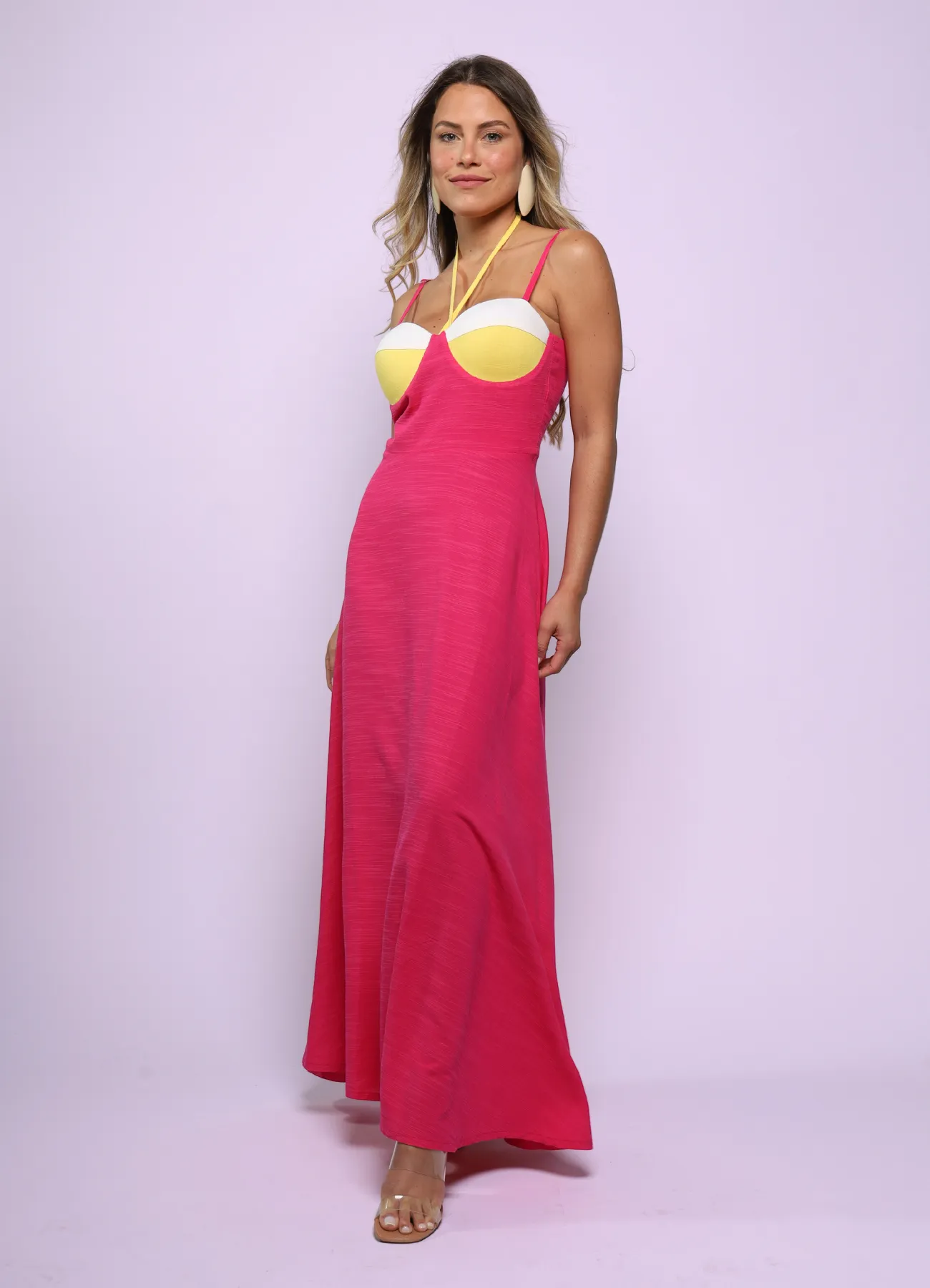 'COPACABANA' DRESS PINK