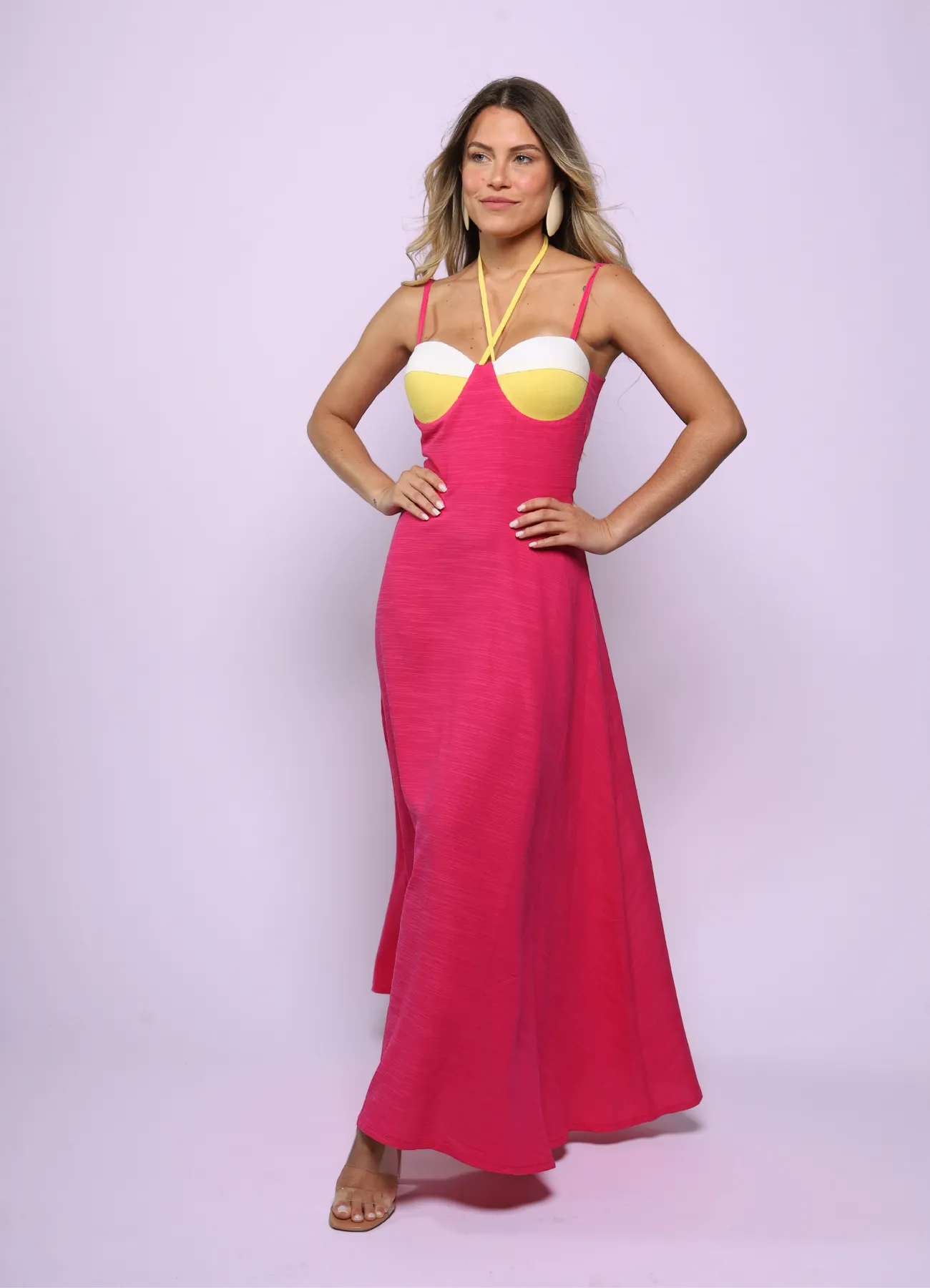 'COPACABANA' DRESS PINK