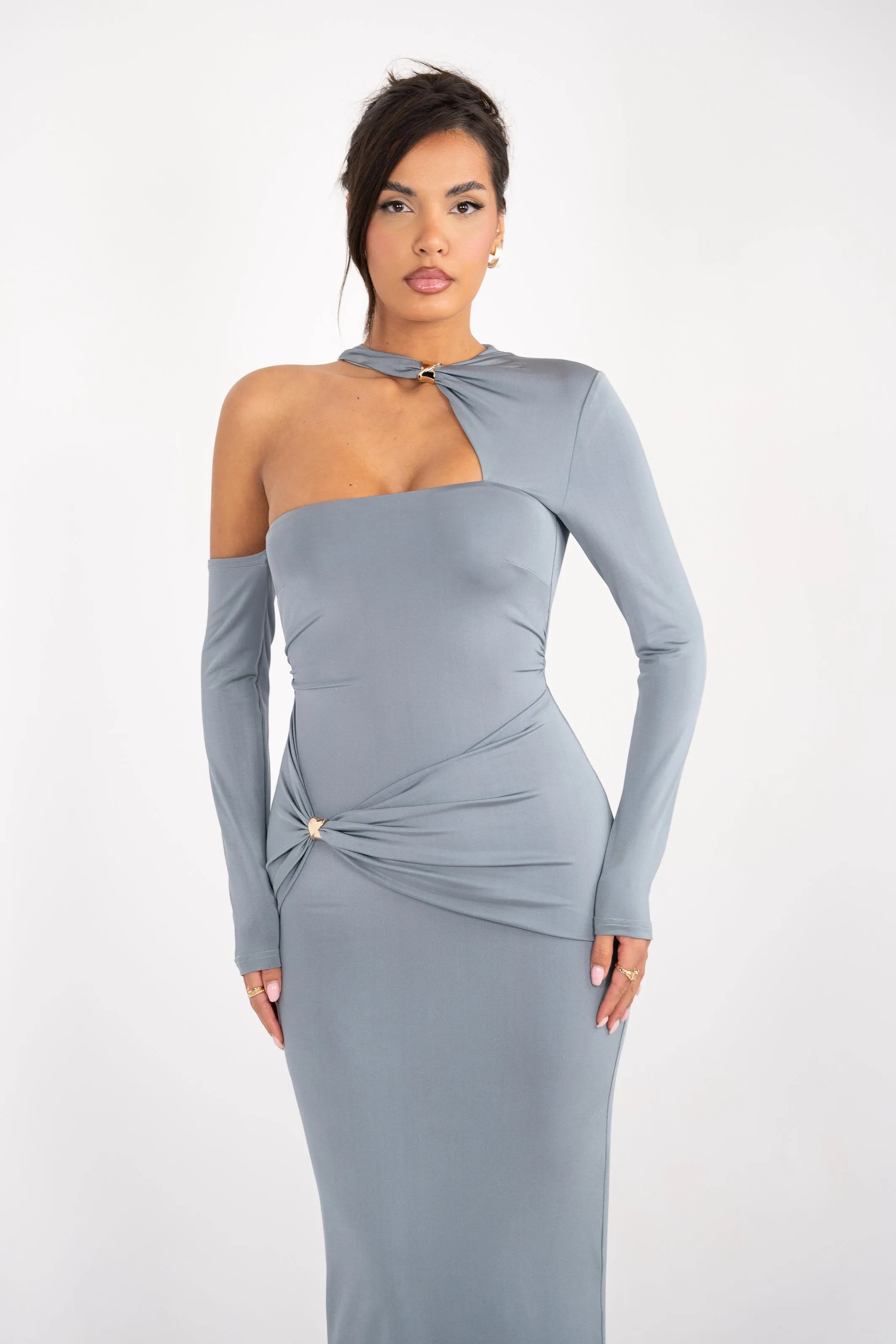 Coraline Grey Dress