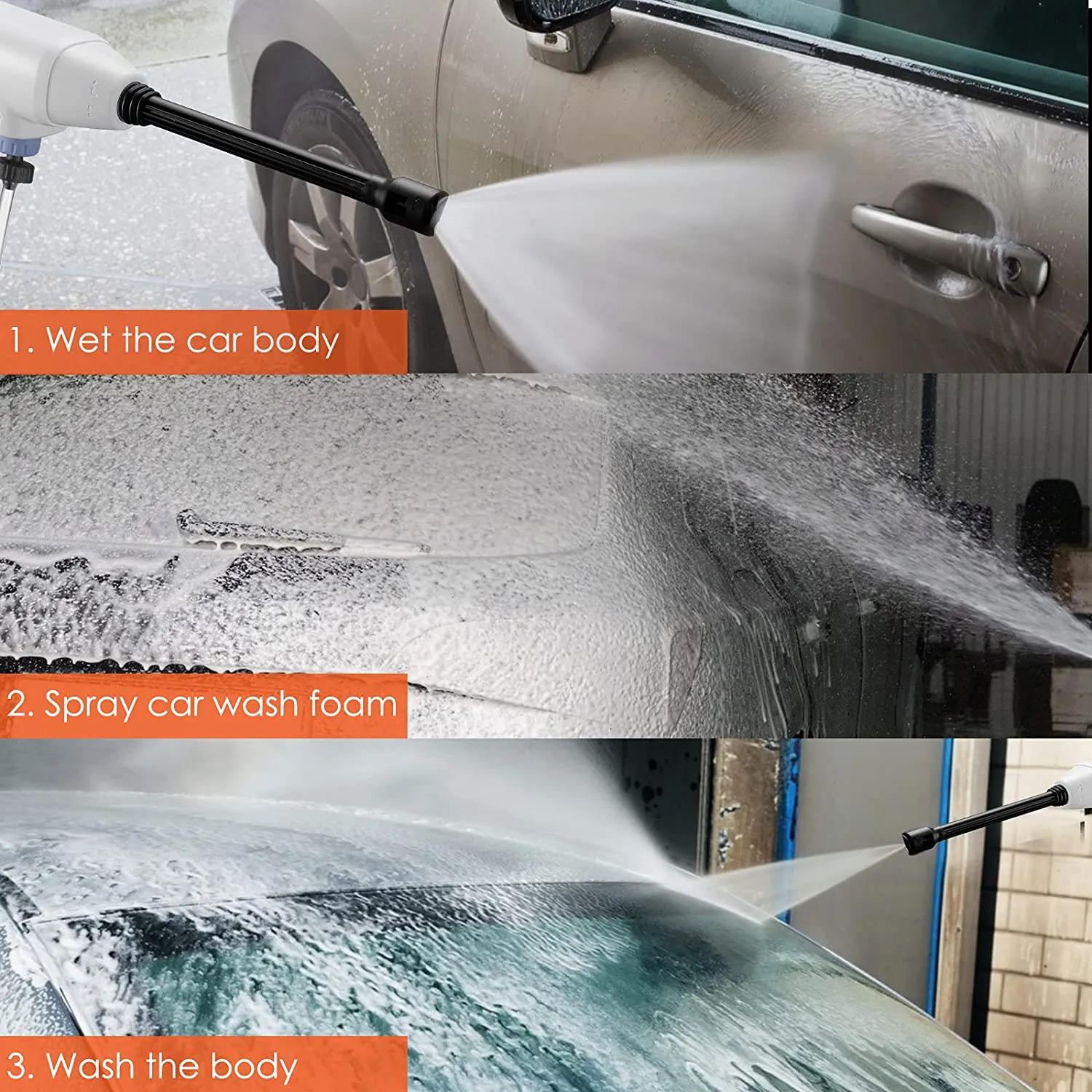 Cordless 24V Lithium-Ion Pressure Washer