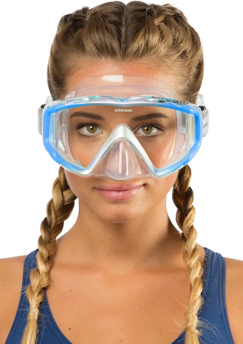 Cressi Liberty TriSide Mask for Diving and Snorkelling