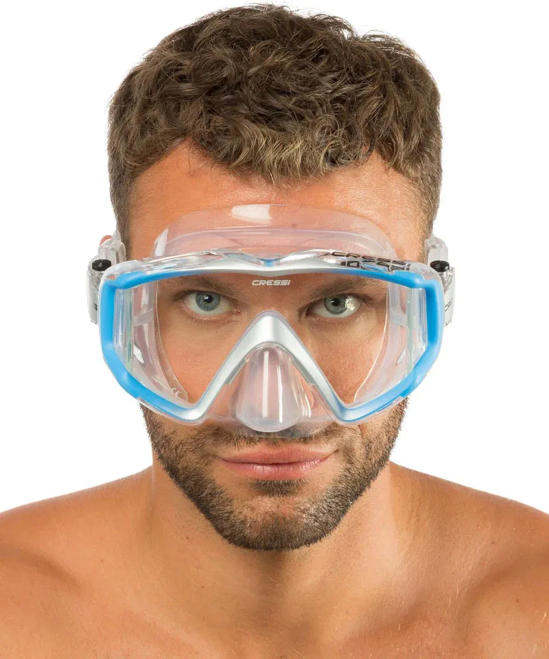 Cressi Liberty TriSide Mask for Diving and Snorkelling