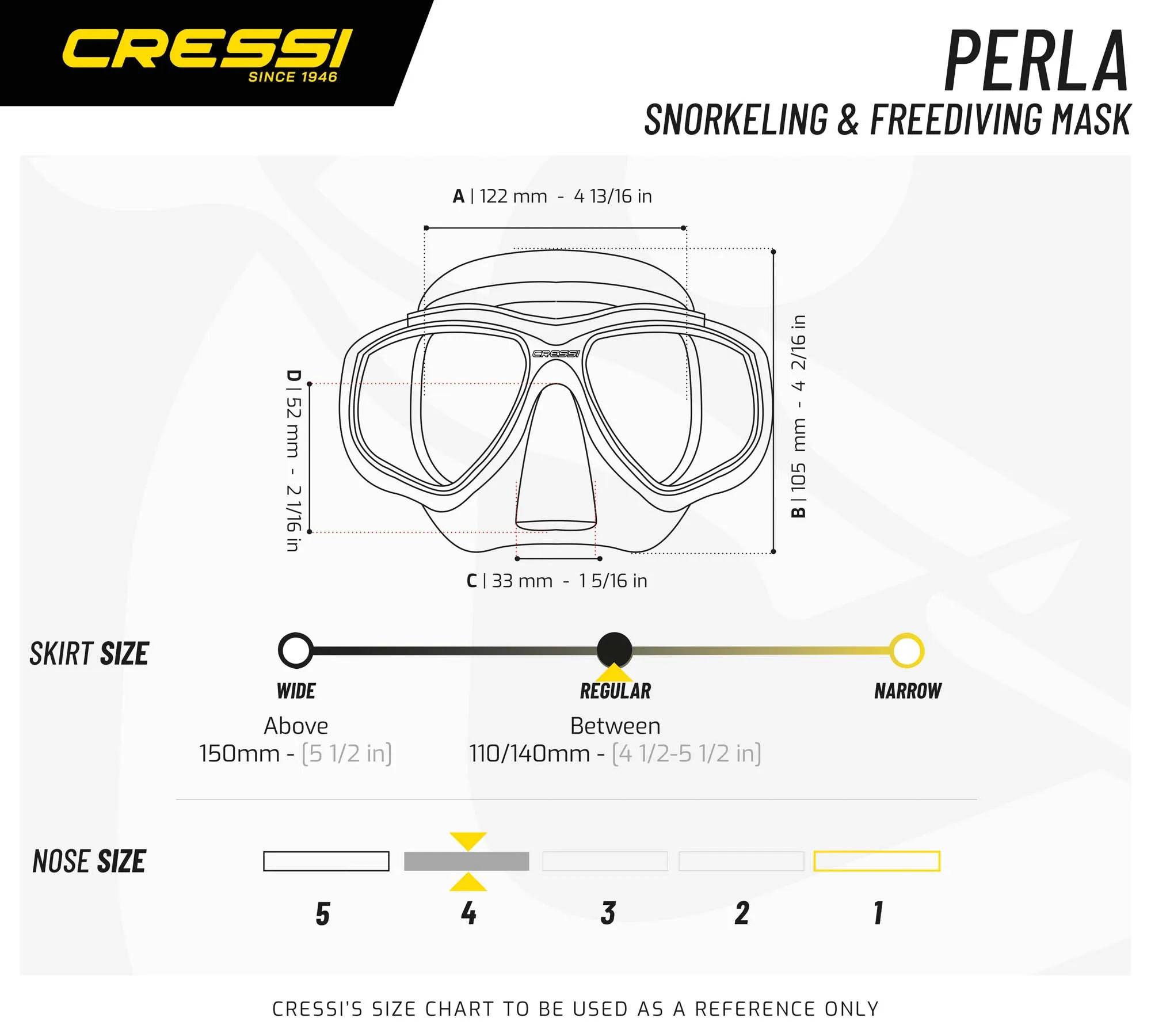 Cressi Perla Dive Mask