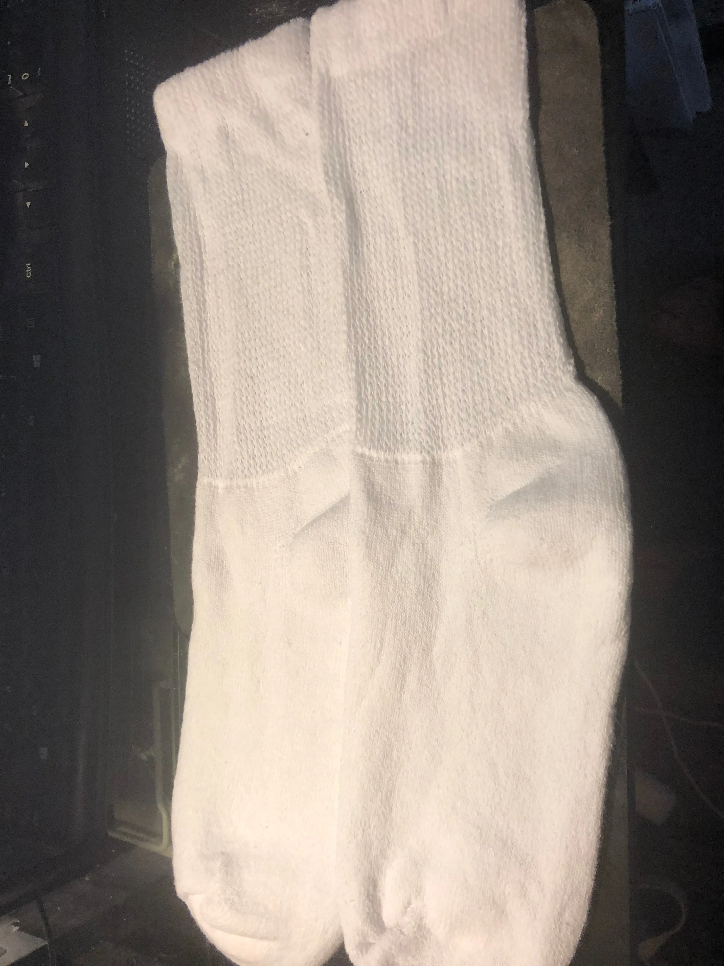 Cresswell Diabetic Crew Socks Women - White