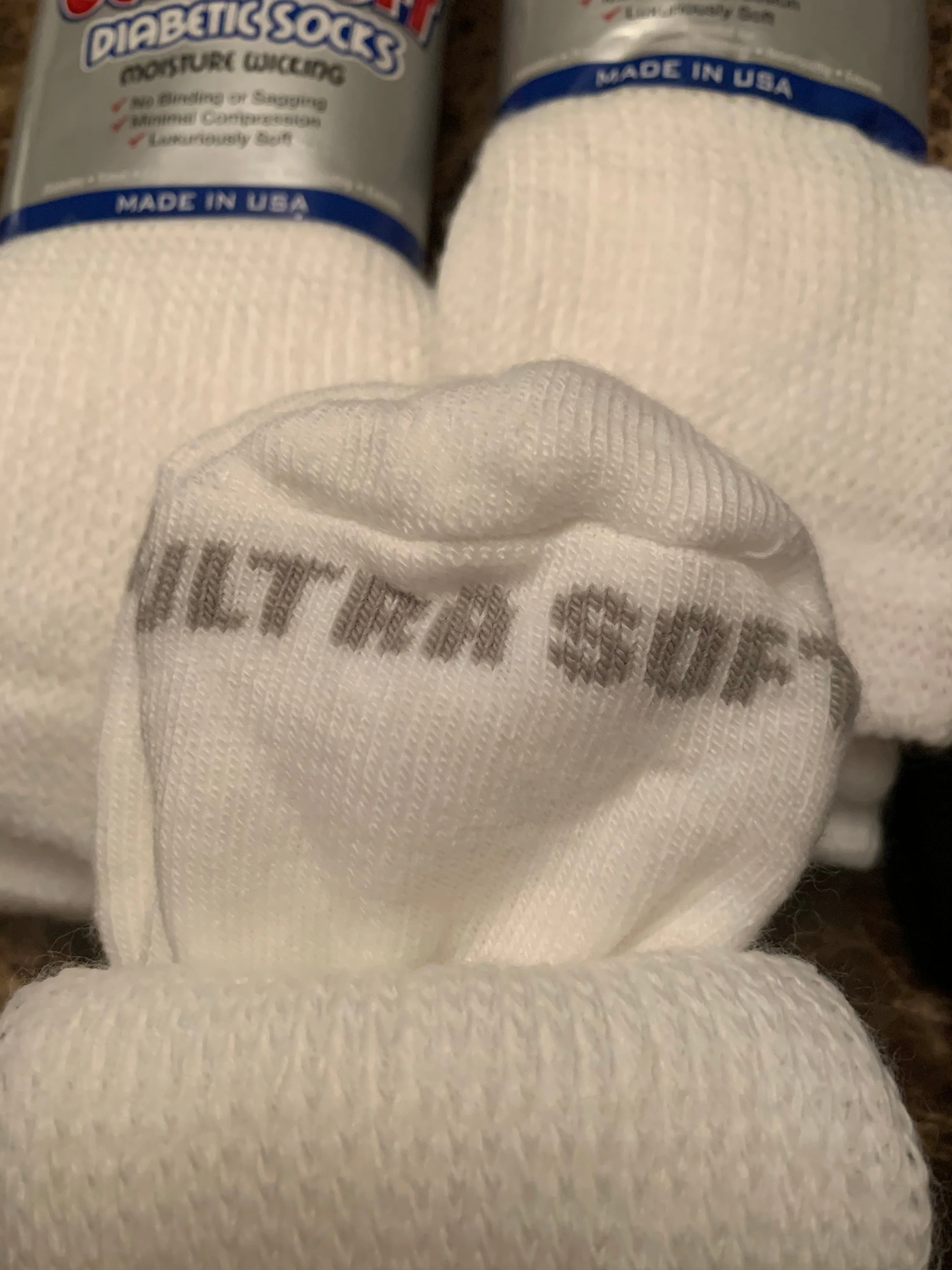 Cresswell Ultra Soft Men and Women Diabetic  Crew Socks