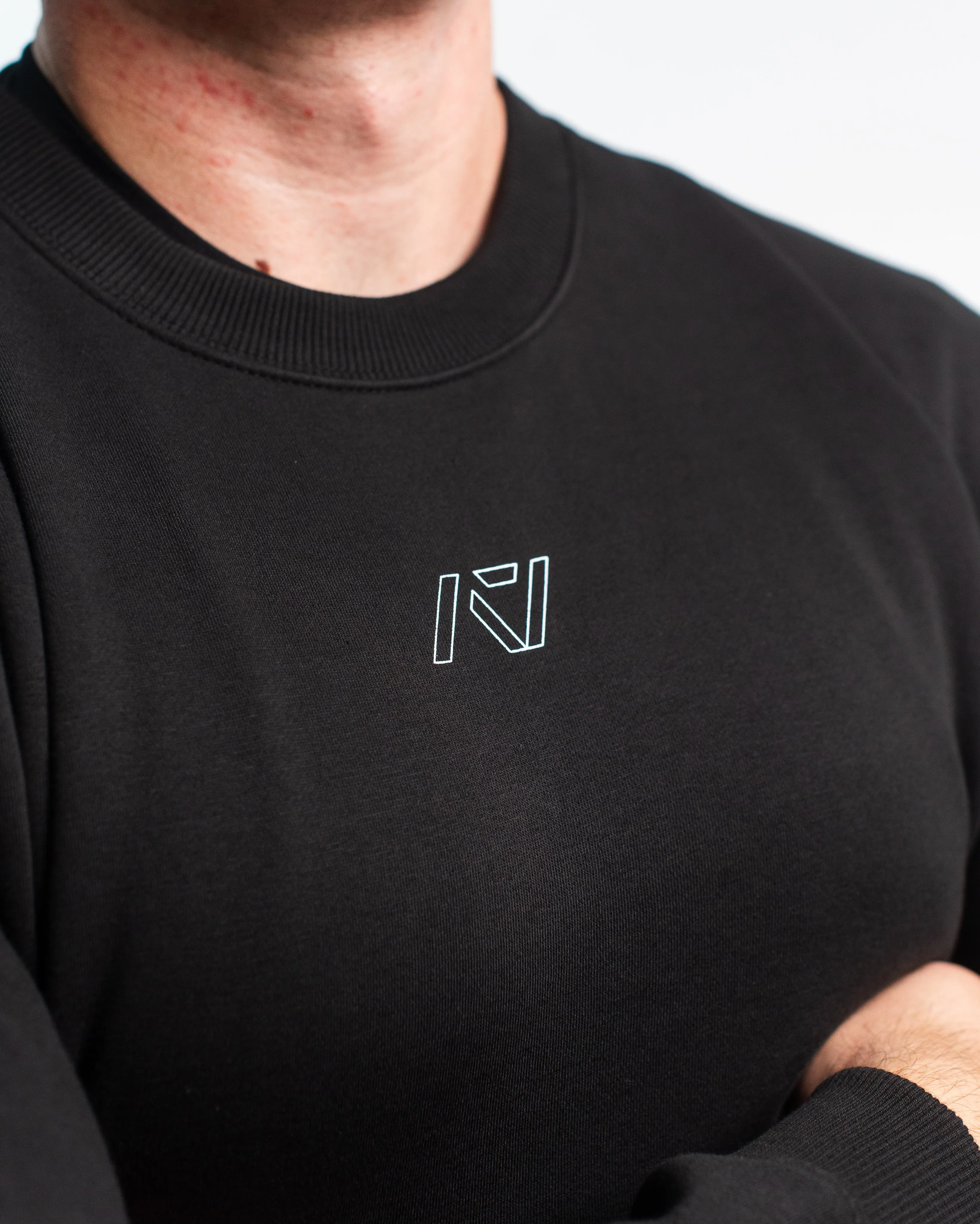 Crew Neck Bar Grip - Domino