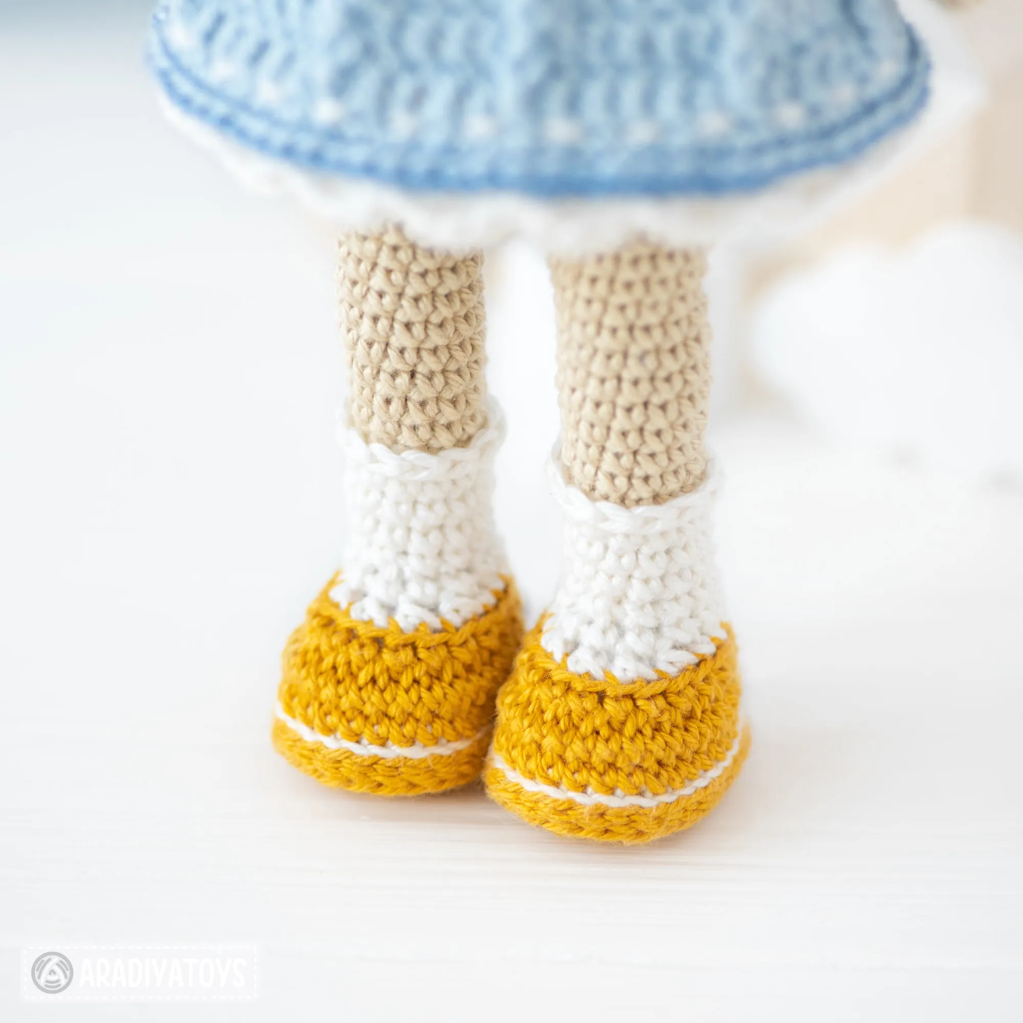 Crochet Doll Pattern for Friendy Leah the Angel Amigurumi Doll Pattern PDF File Tutorial Amigurumi Crochet Doll Lesson Digital Download