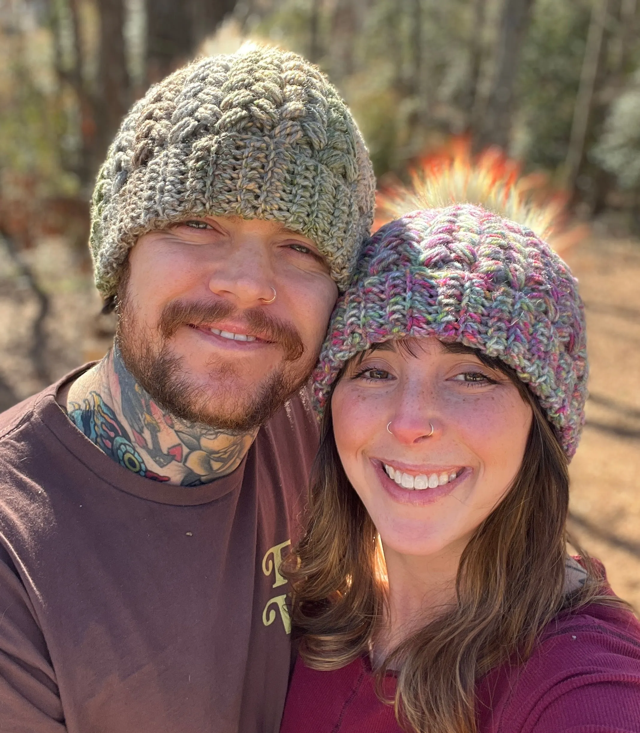Crochet Pattern - Puffs-A-Plenty Hat