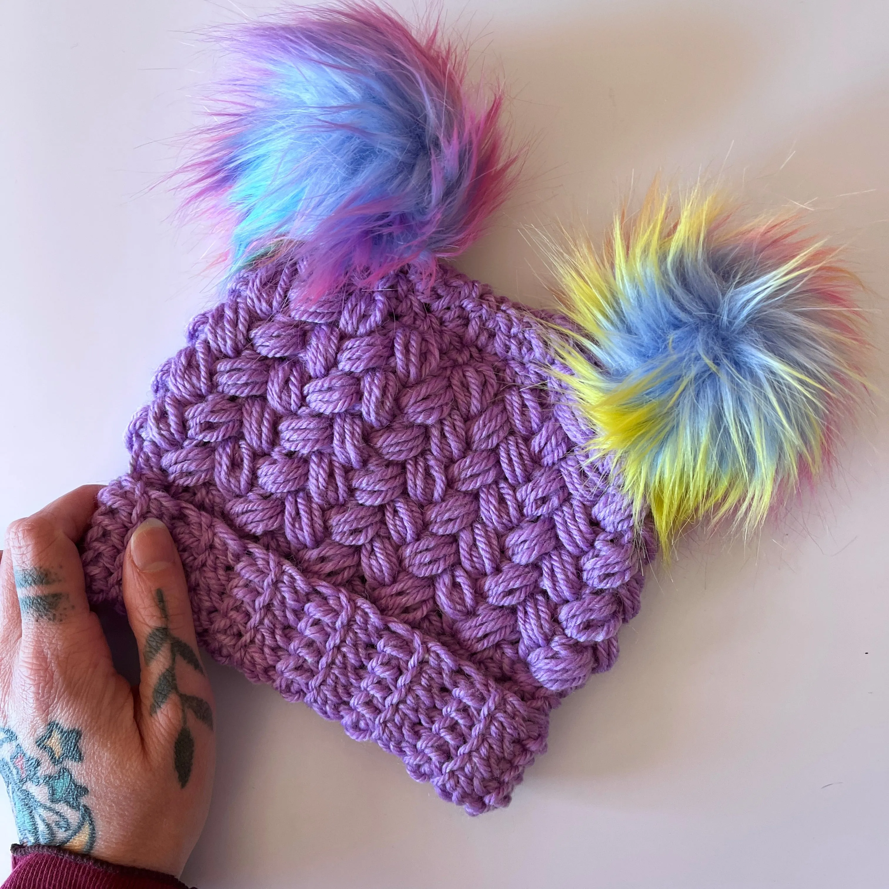 Crochet Pattern - Puffs-A-Plenty Hat