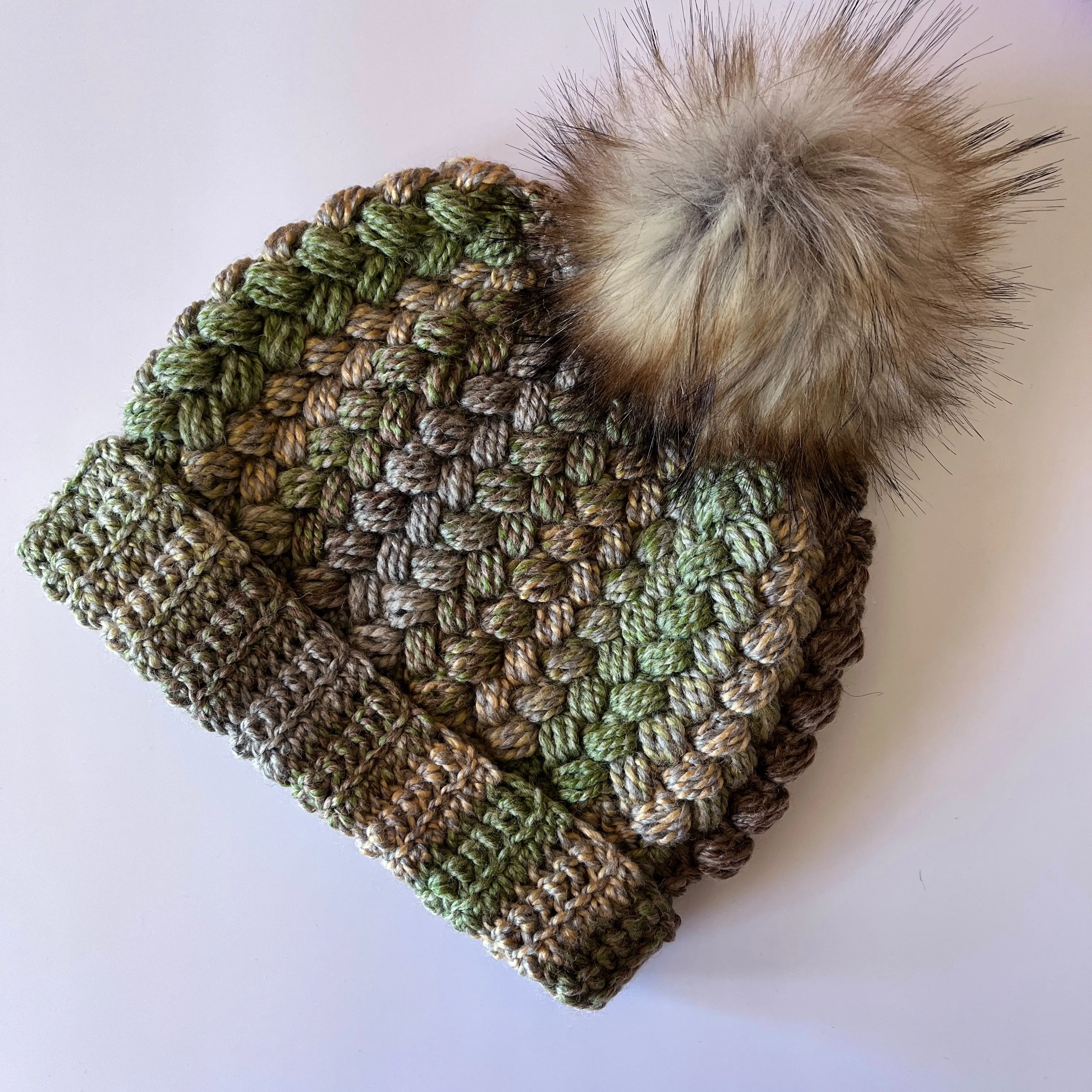 Crochet Pattern - Puffs-A-Plenty Hat