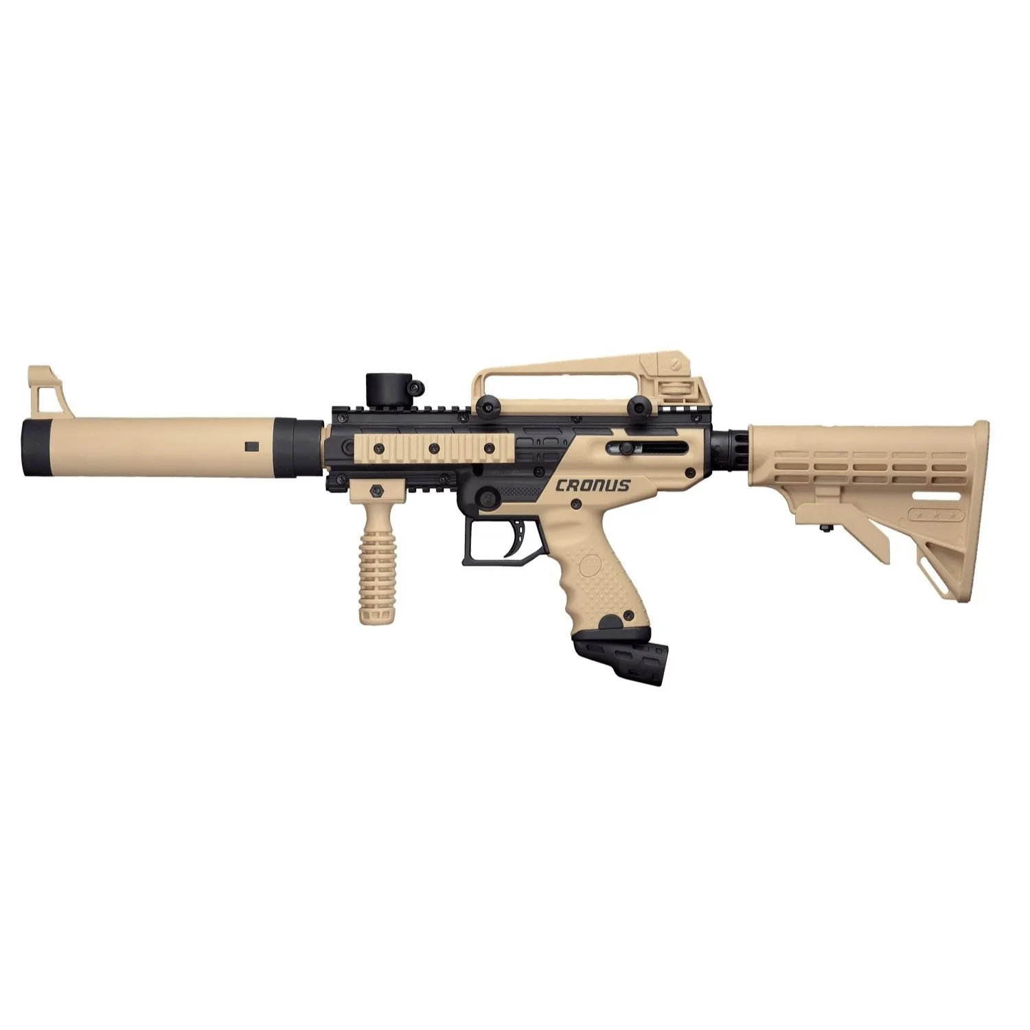 Cronus Tactical - Tan / Black COMBO Package with Tank, Hopper, Goggle