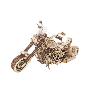 CRUISER MOTORCYCLE | ROBOTIME ROKR LK504 MECHANICAL GEARS PUZZLE KIT