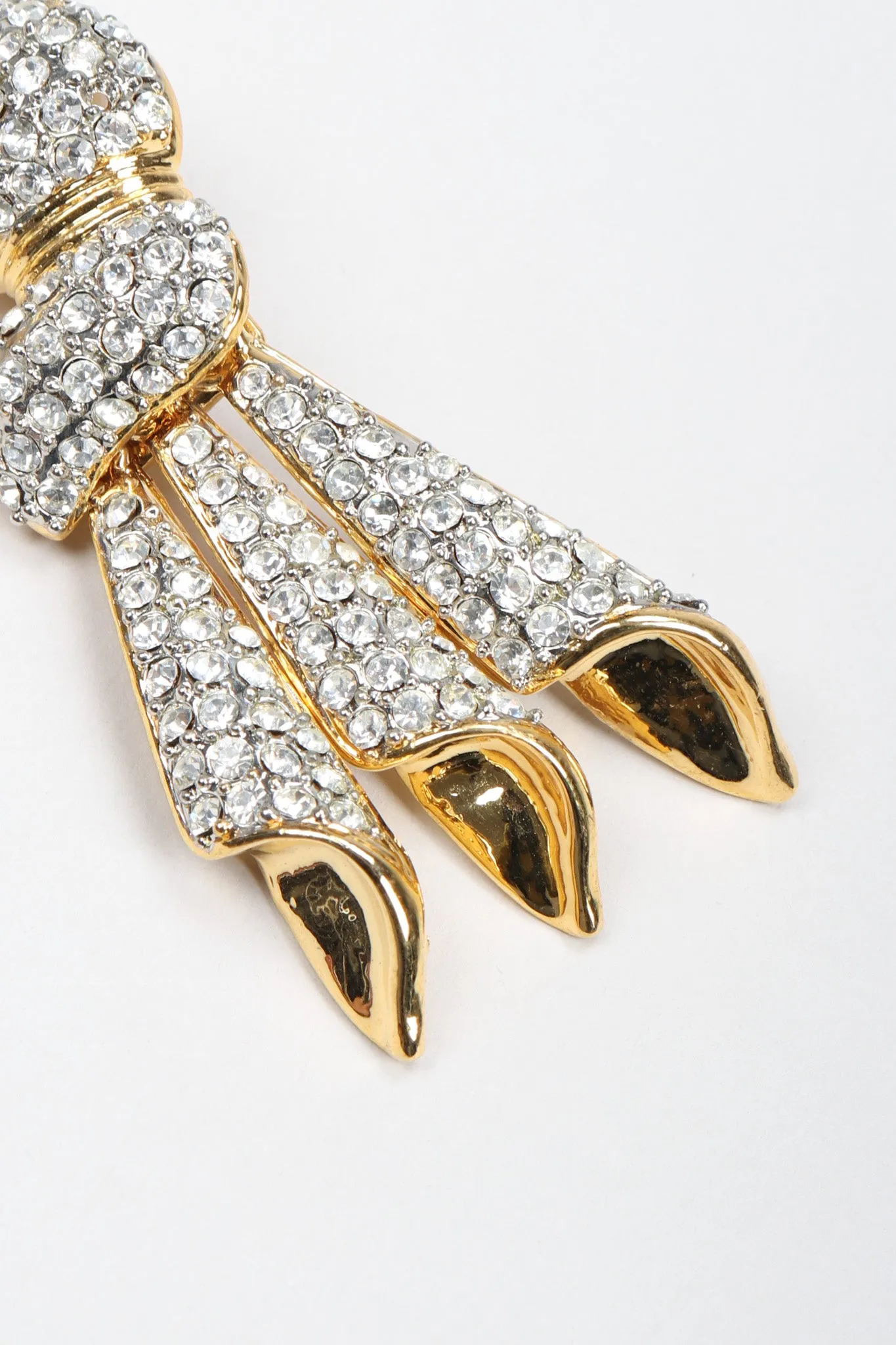 Crystal Knot Dangle Earrings
