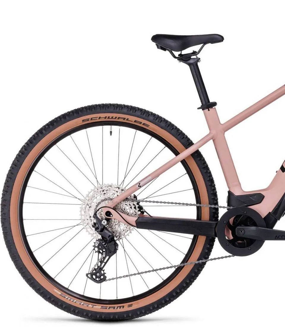 Cube Reaction Hybrid Pro 625 Electric Mountain Bike 2024 - Blushrose