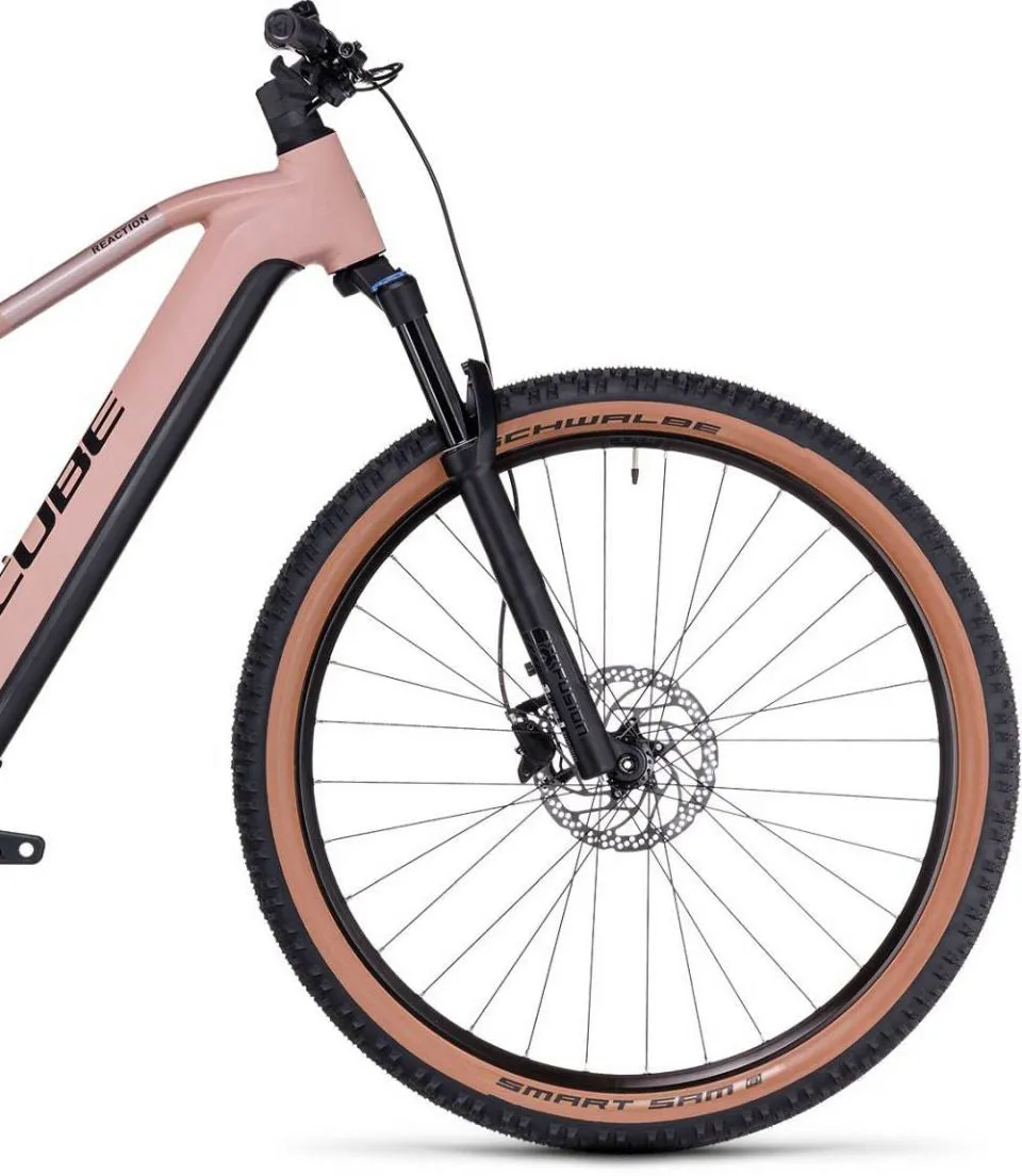 Cube Reaction Hybrid Pro 625 Electric Mountain Bike 2024 - Blushrose