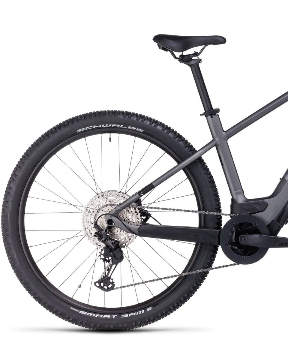 Cube Reaction Hybrid Race 750 Electric Mountain Bike 2024 - Grey
