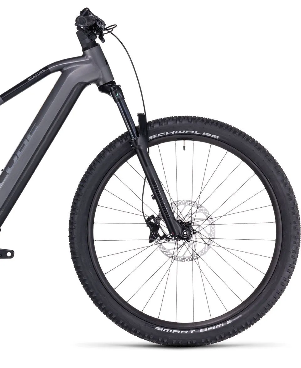 Cube Reaction Hybrid Race 750 Electric Mountain Bike 2024 - Grey