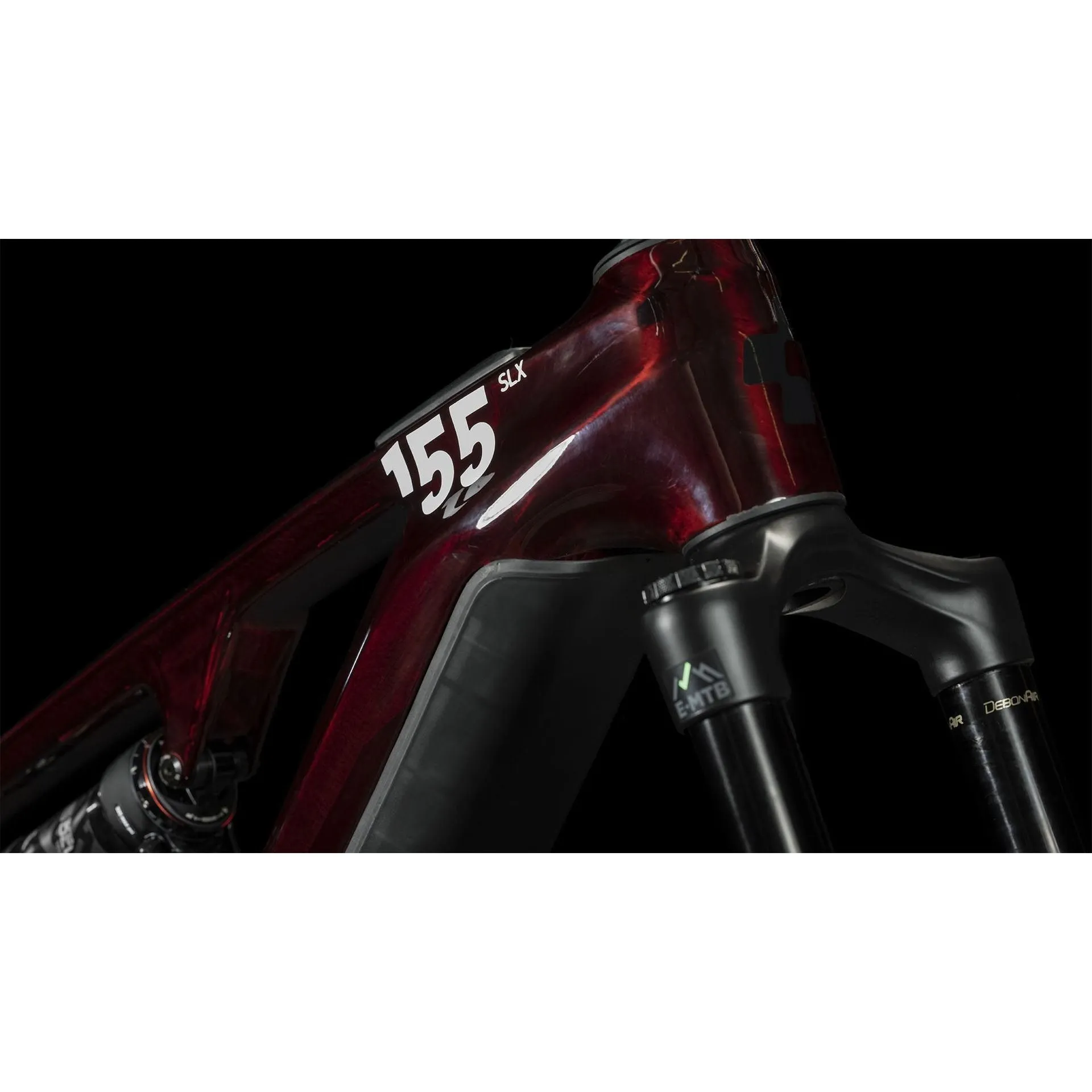 Cube Stereo Hybrid One55 C68X SLX 750 Electric Full Suspension Mountain Bike 2024 - Red