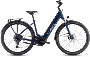 Cube Touring Hybrid One 500 Electric Hybrid Bike 2025 - Deep Sea