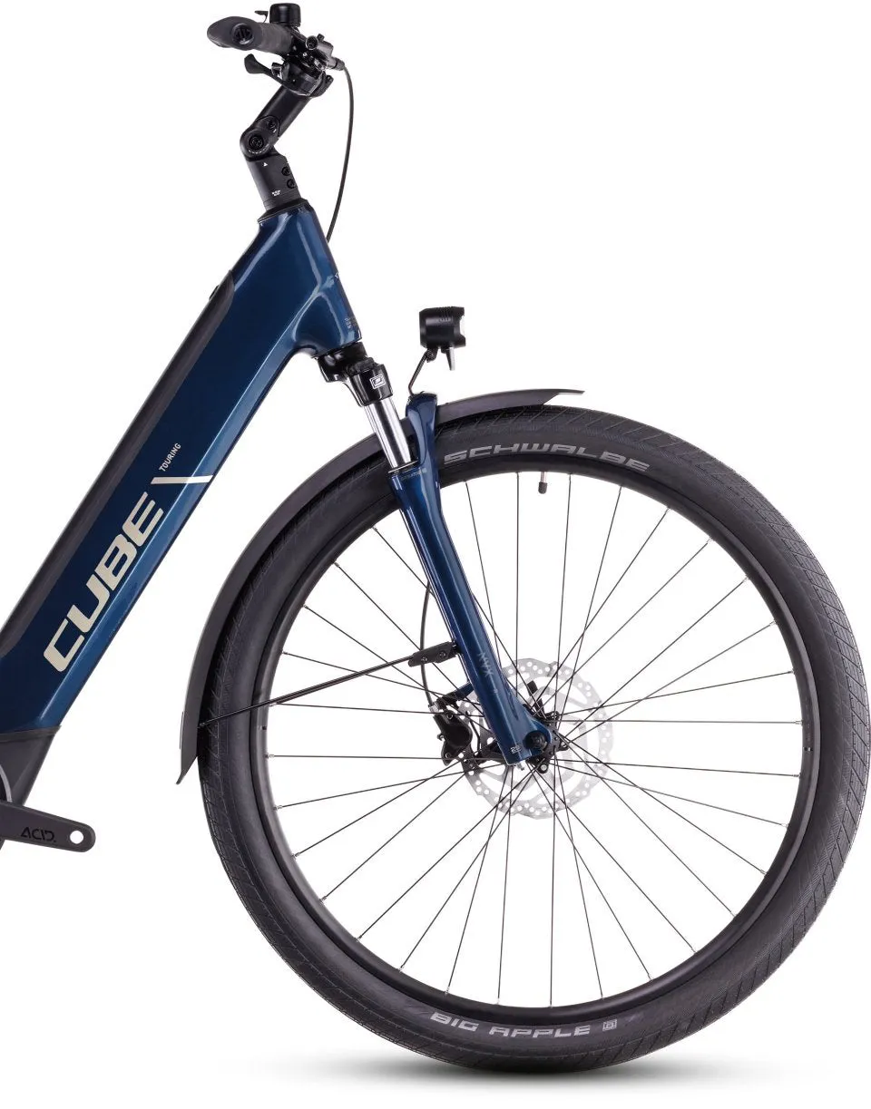 Cube Touring Hybrid One 500 Electric Hybrid Bike 2025 - Deep Sea