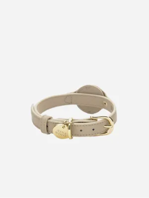 Cupertino Air Tag Enabled Vegan Leather Dog Collar | Multiple Colours
