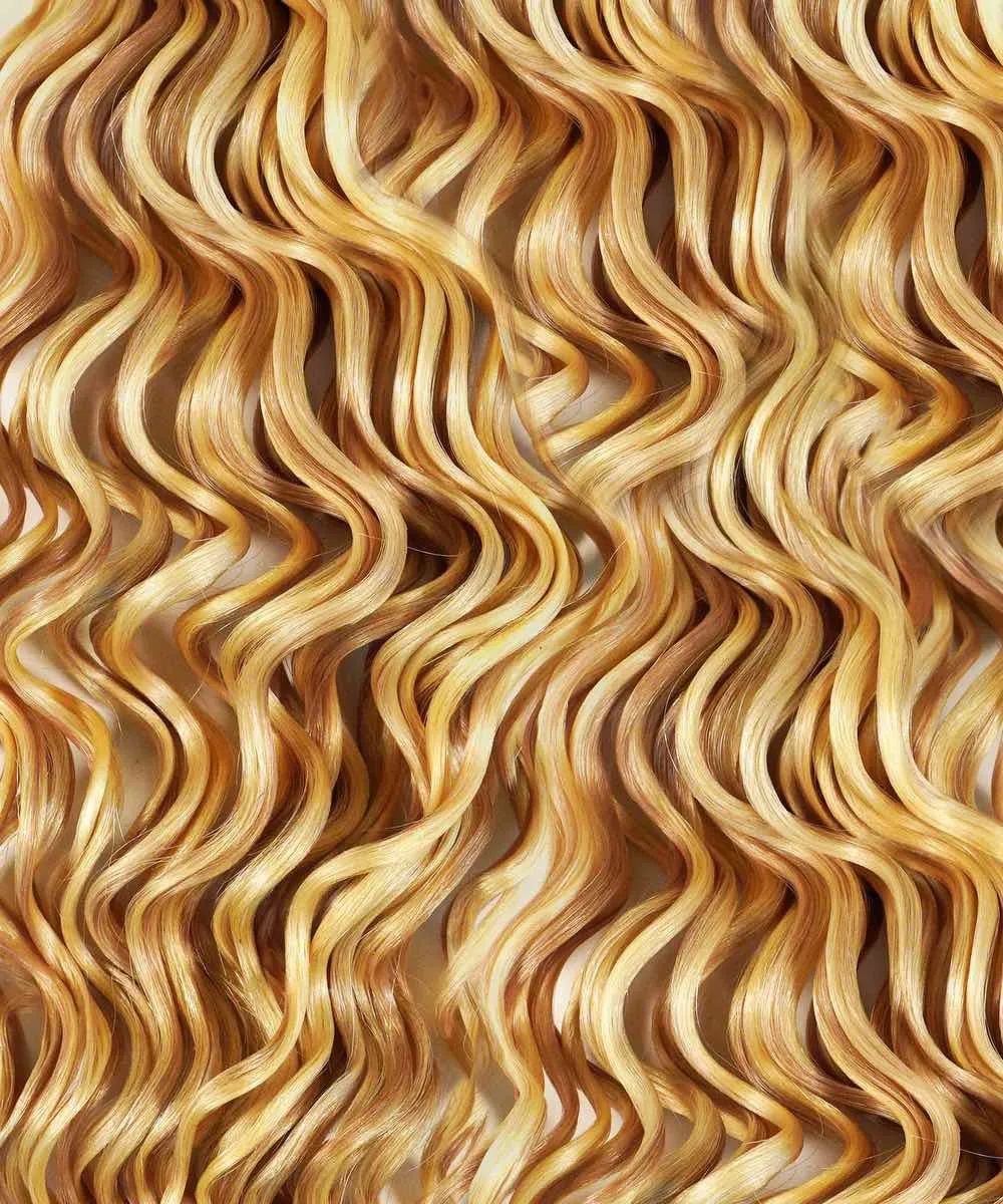 Curly Hybrid Weft Hair Extensions