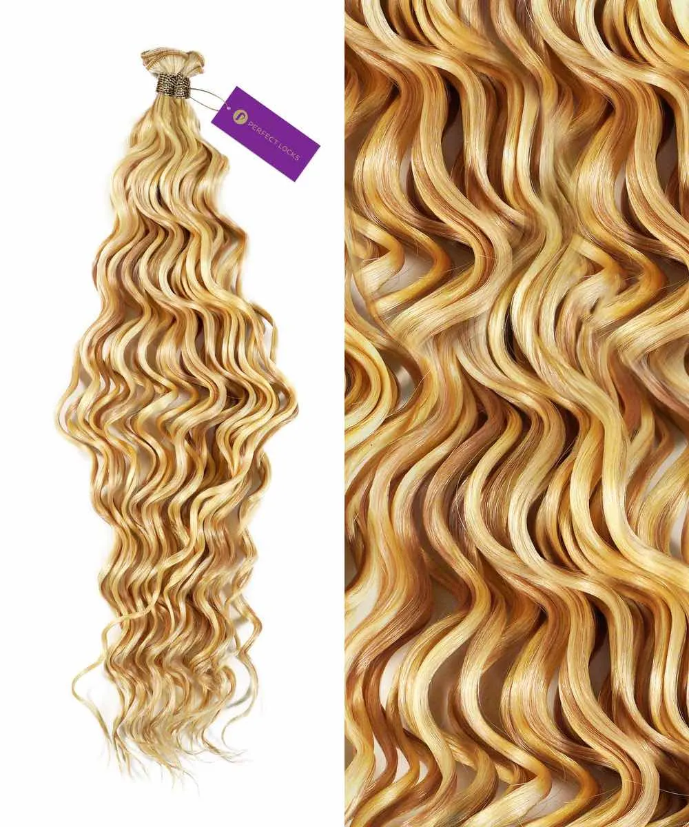 Curly Hybrid Weft Hair Extensions
