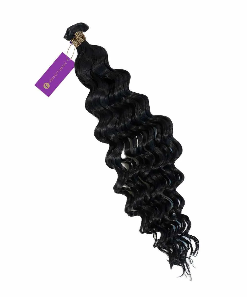 Curly Hybrid Weft Hair Extensions
