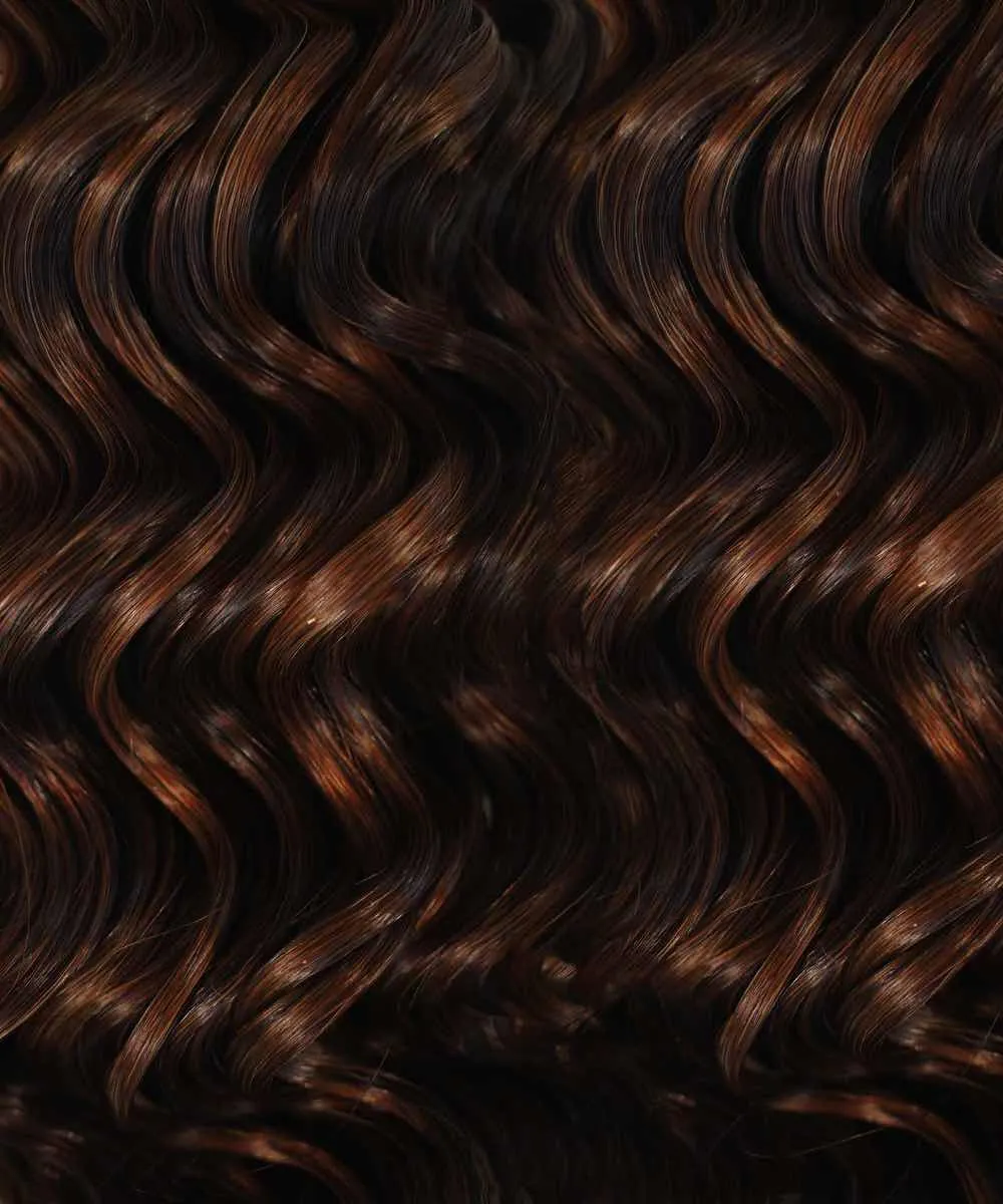 Curly Hybrid Weft Hair Extensions
