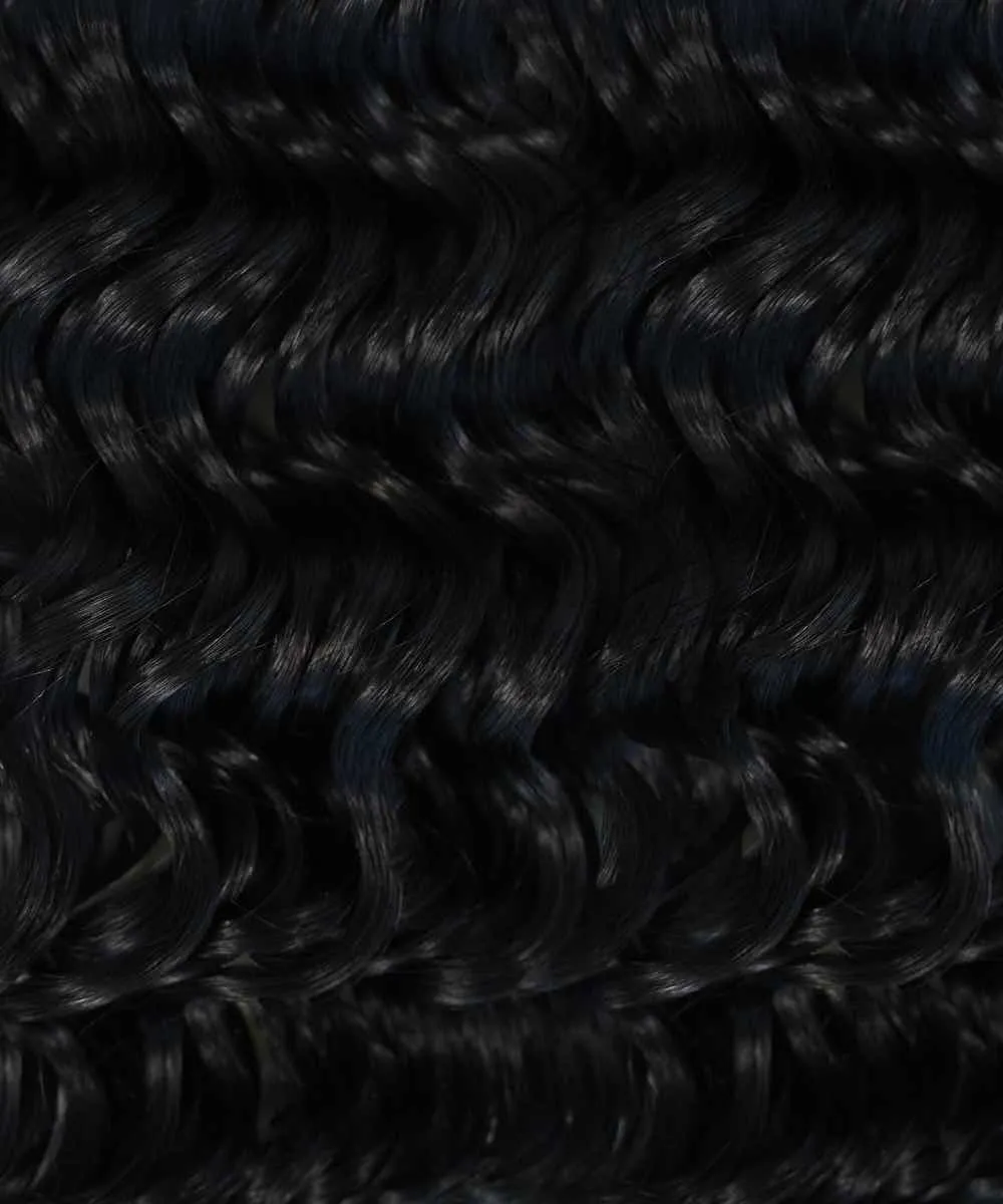 Curly Hybrid Weft Hair Extensions