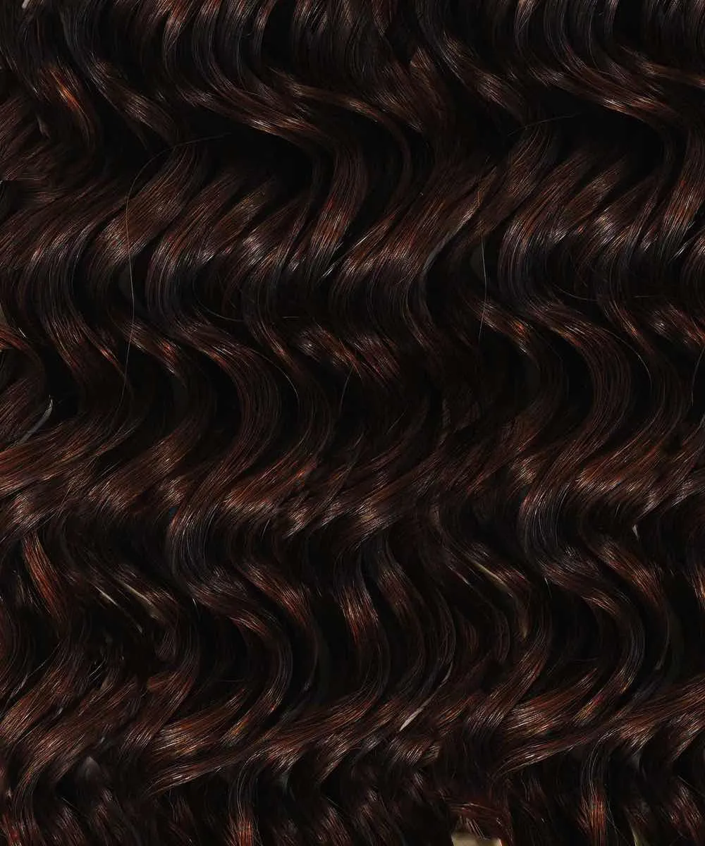 Curly Hybrid Weft Hair Extensions