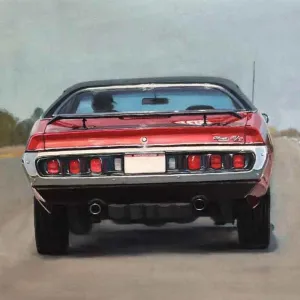 Custom Hand Painted Vehicle Oil Painting