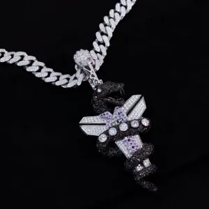 Custom Pendant Style - Black Mamba 24