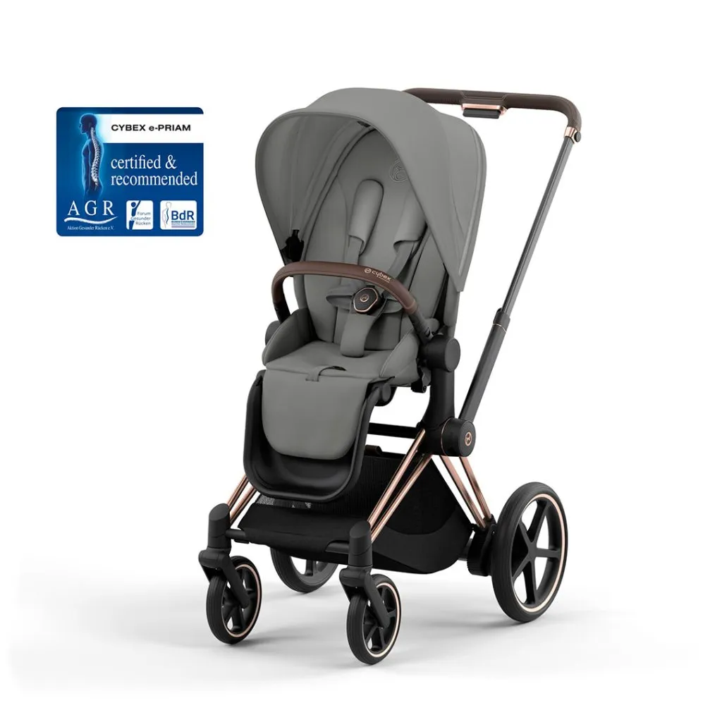 CYBEX e-Priam Pushchair - Mirage Grey