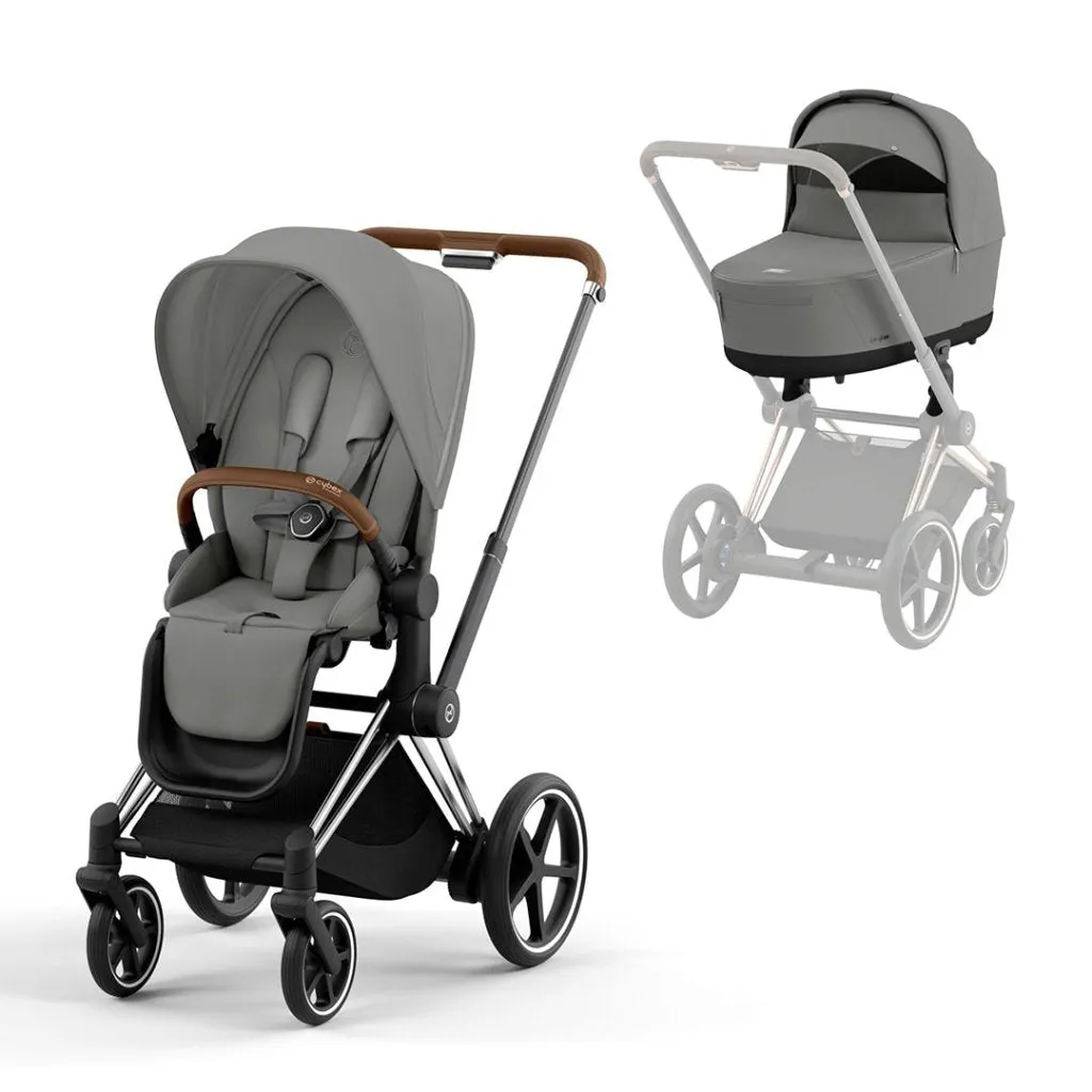 CYBEX e-Priam Pushchair - Mirage Grey