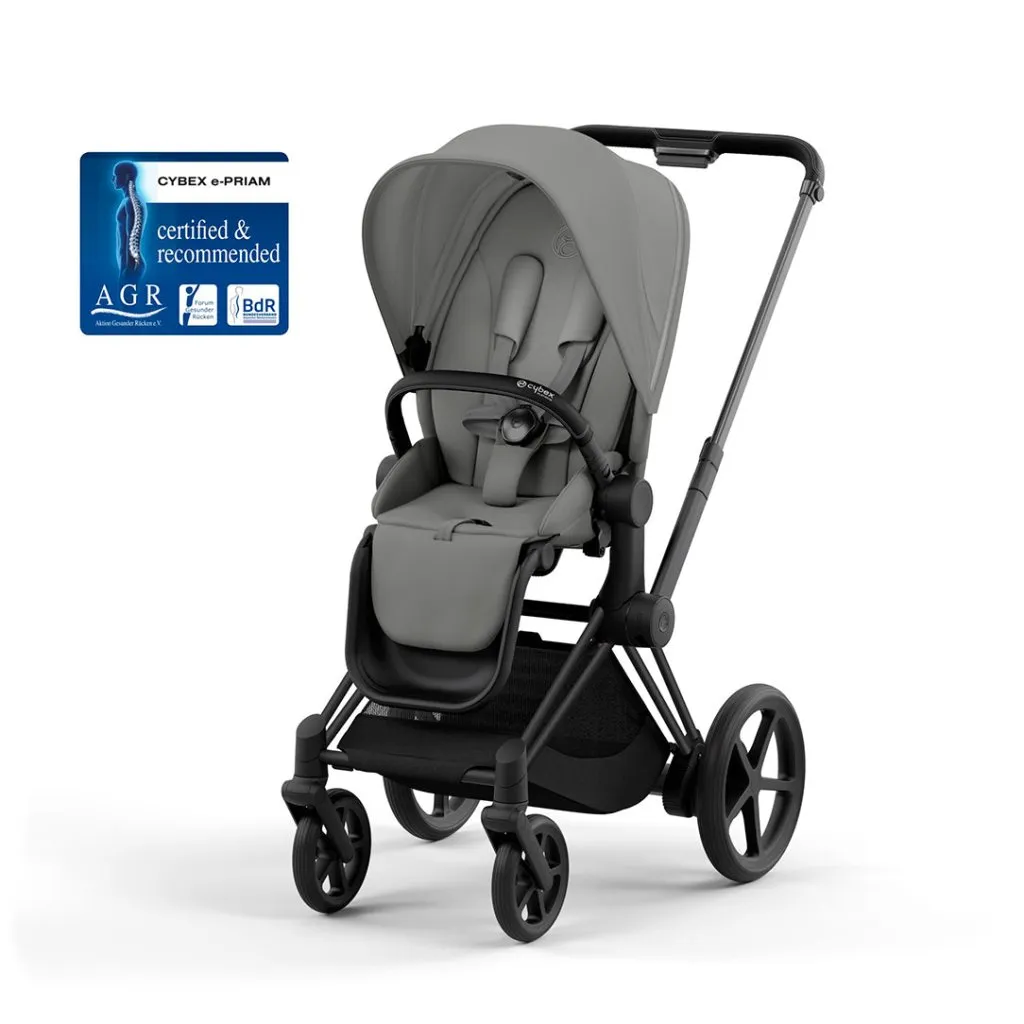 CYBEX e-Priam Pushchair - Mirage Grey