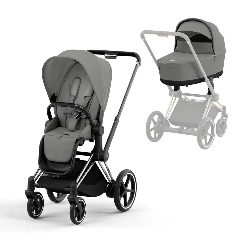 CYBEX e-Priam Pushchair - Mirage Grey