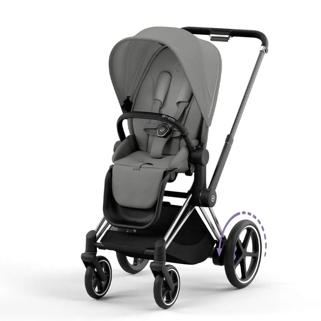 CYBEX e-Priam Pushchair - Mirage Grey