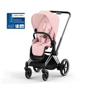 CYBEX e-Priam Pushchair - Peach Pink