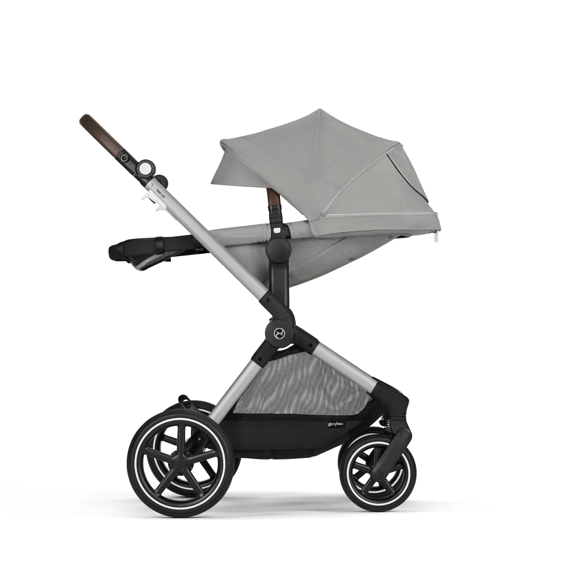 Cybex Eos Lux Luxury 9 Piece Bundle in Stone Grey
