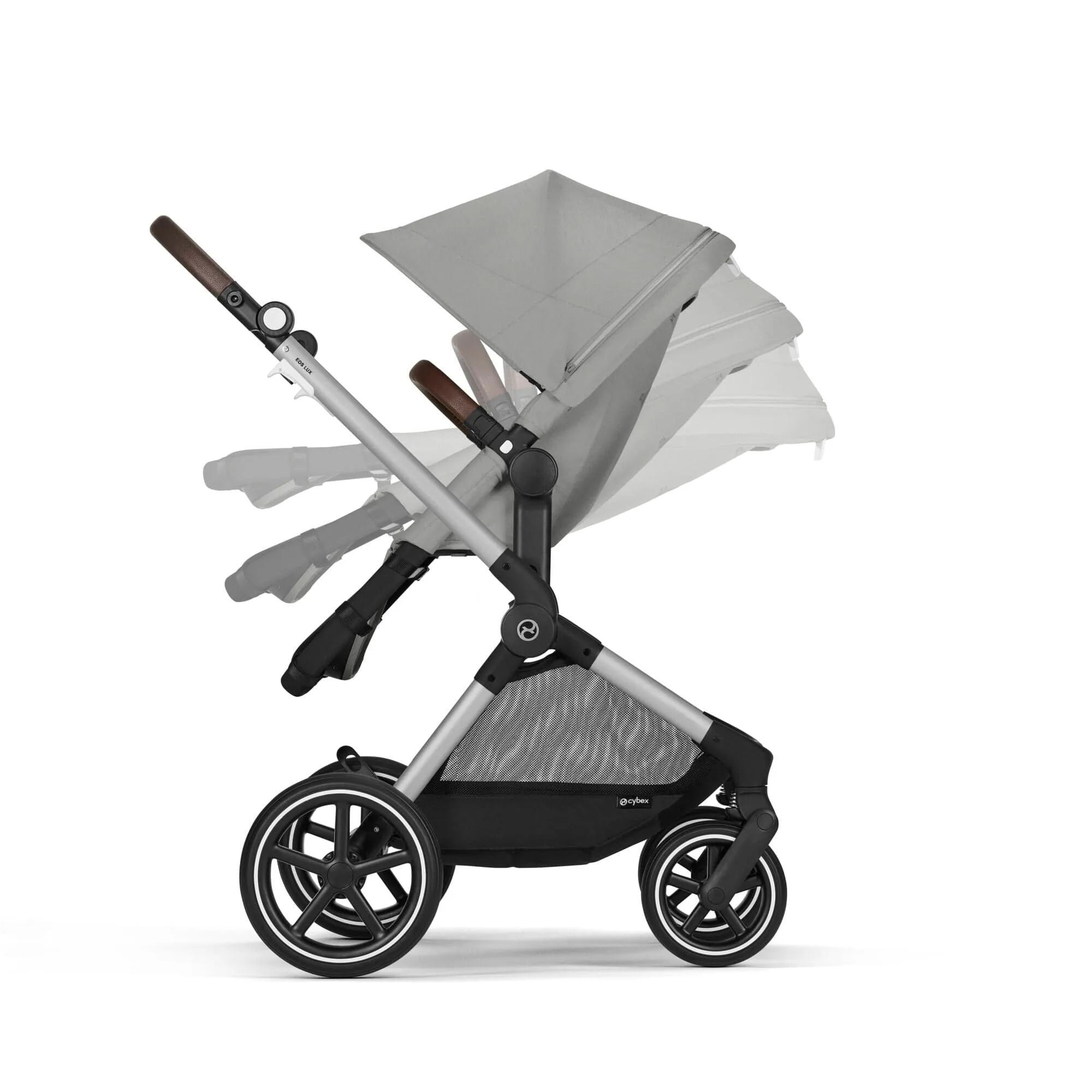 Cybex Eos Lux Luxury 9 Piece Bundle in Stone Grey