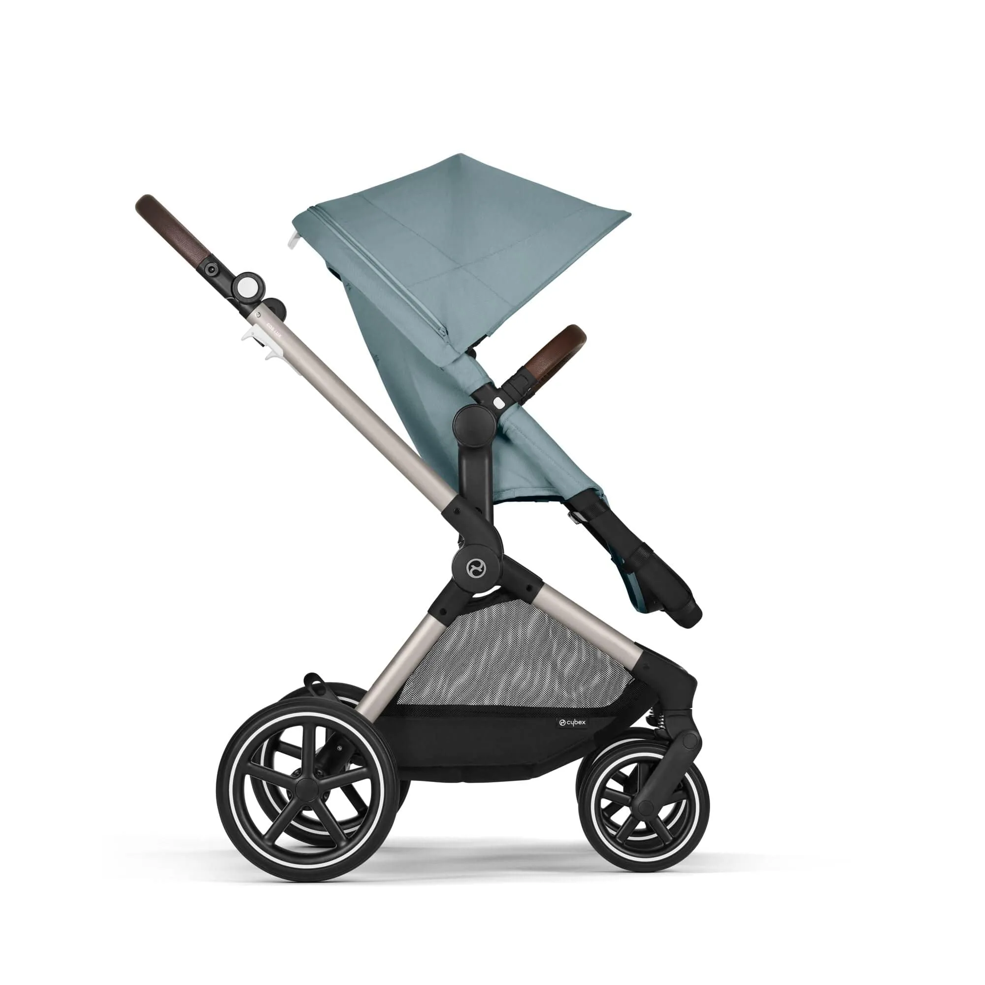 Cybex Eos Lux Luxury 9 Piece Bundle in Stormy Blue