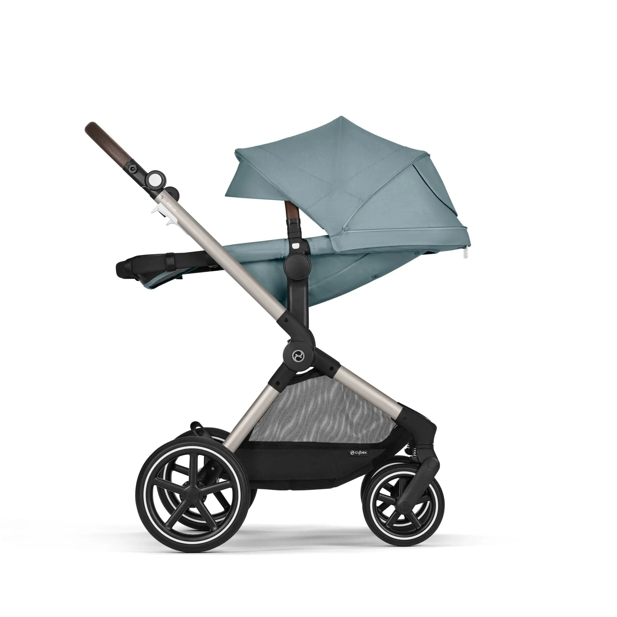 Cybex Eos Lux Luxury 9 Piece Bundle in Stormy Blue