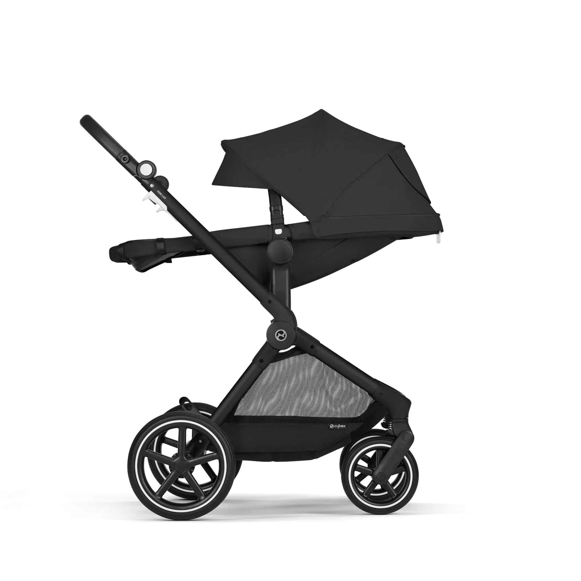 Cybex Eos Lux Luxury 9 Piece Bundle - Moon Black